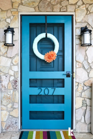 Modern screen door
