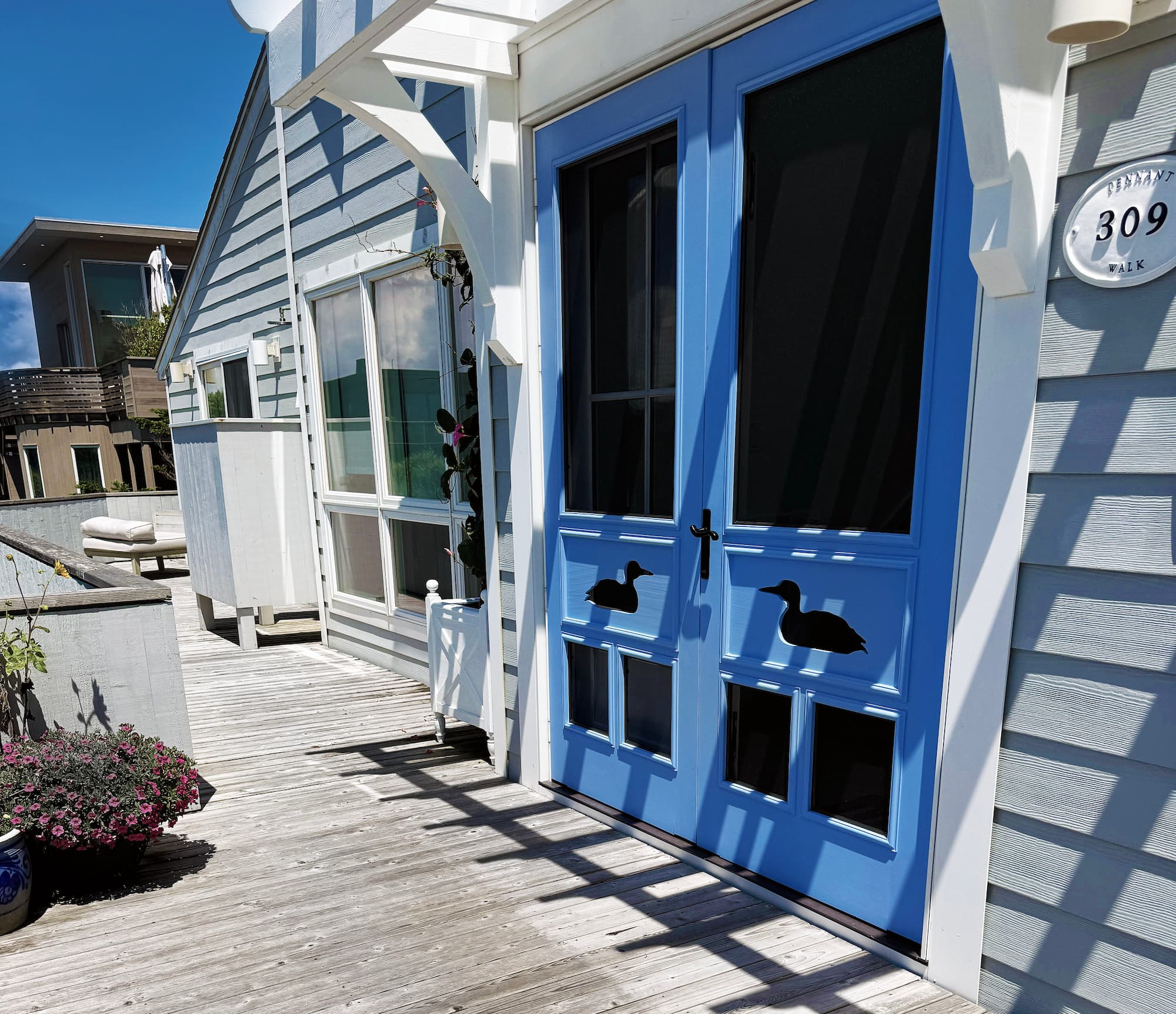 custom loon screen door