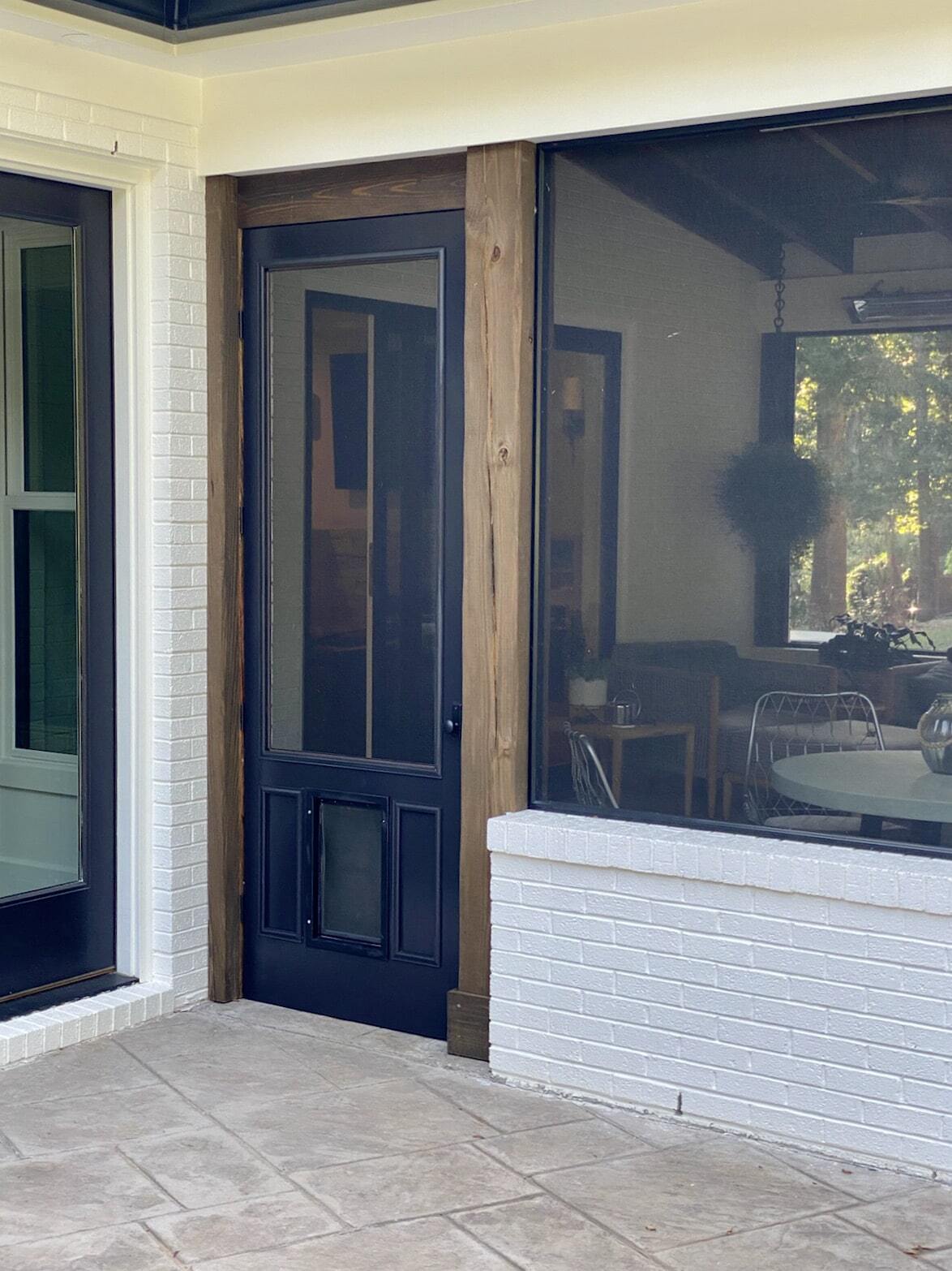 Installed Premium Series Pet Door - Medium_1