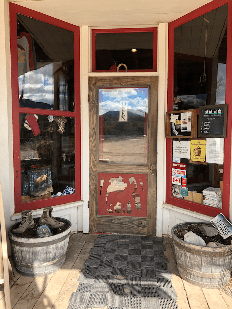 Montana Screen Door at the World Famous Polebridge Mercantile Montana
